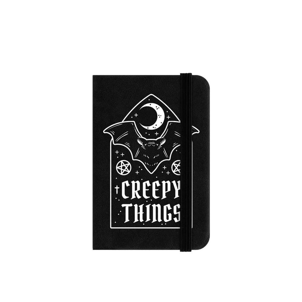 Grindstore Creepy Things Mini Black Notebook
