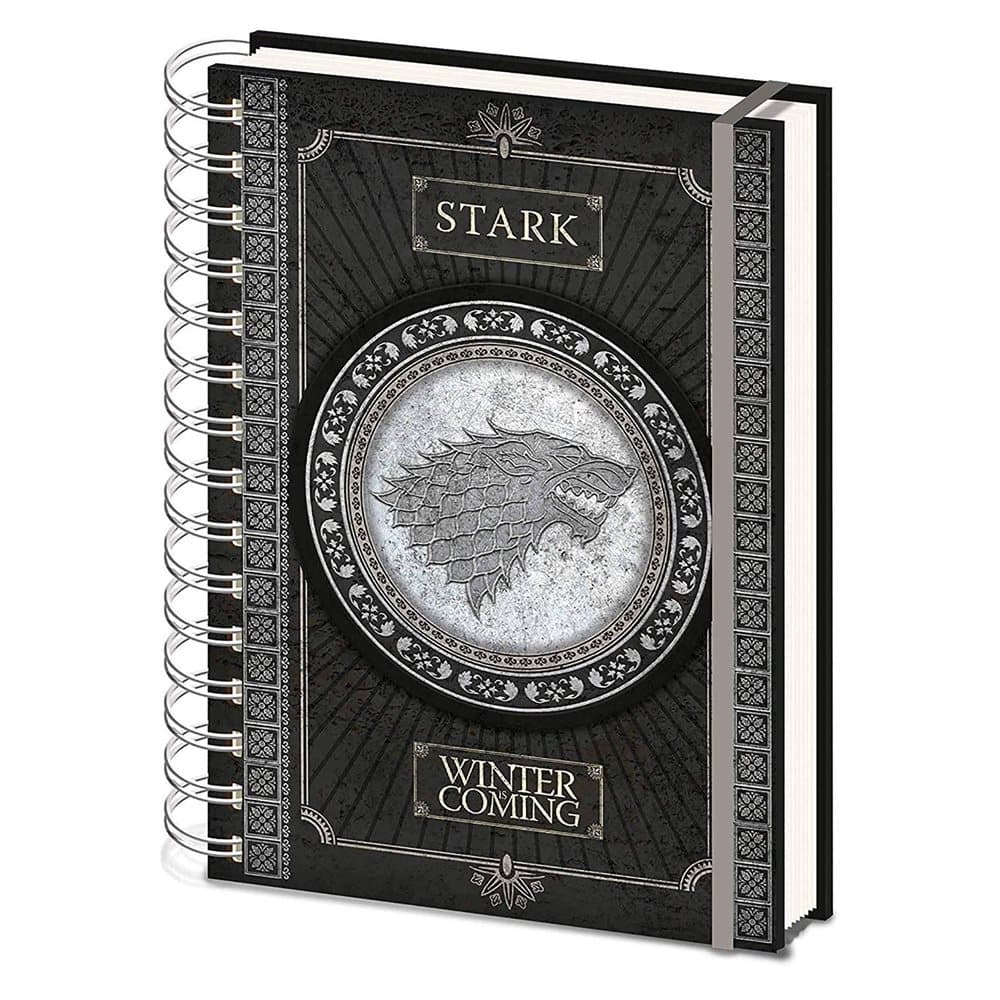 Game Of Thrones Stark Notebook