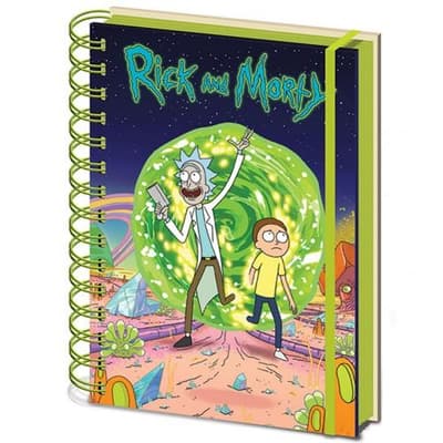 Rick And Morty Notebook