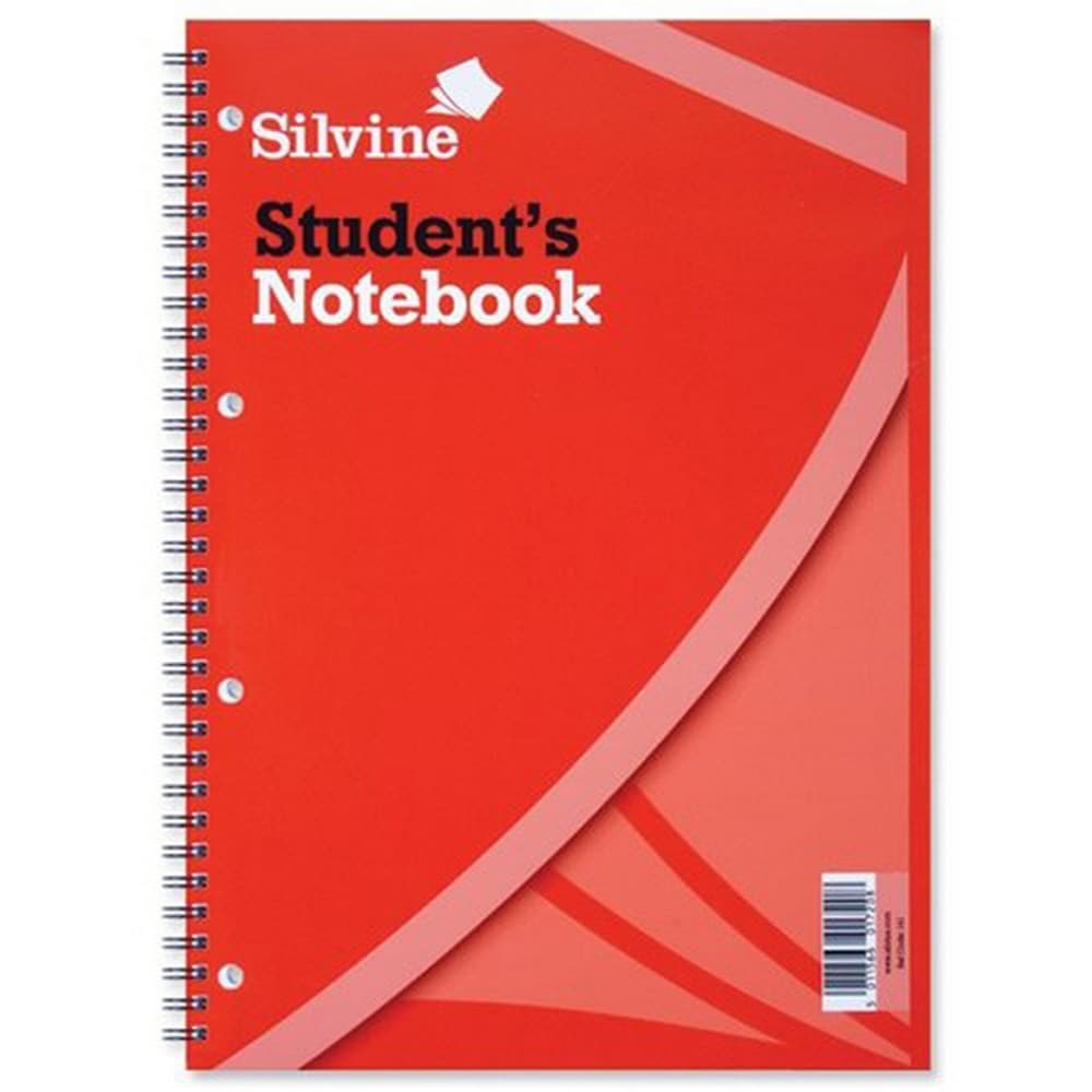 Silvine A4-studenter är bundna träningsböcker 60 löv (paket med 12)