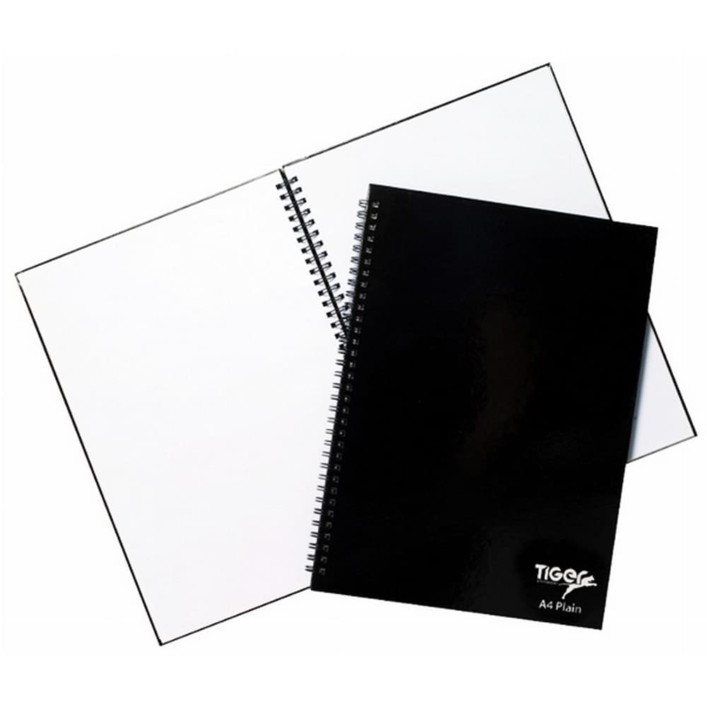 Tiger Stationery 60-arks tvillingtråd ringbunden anteckningsbok