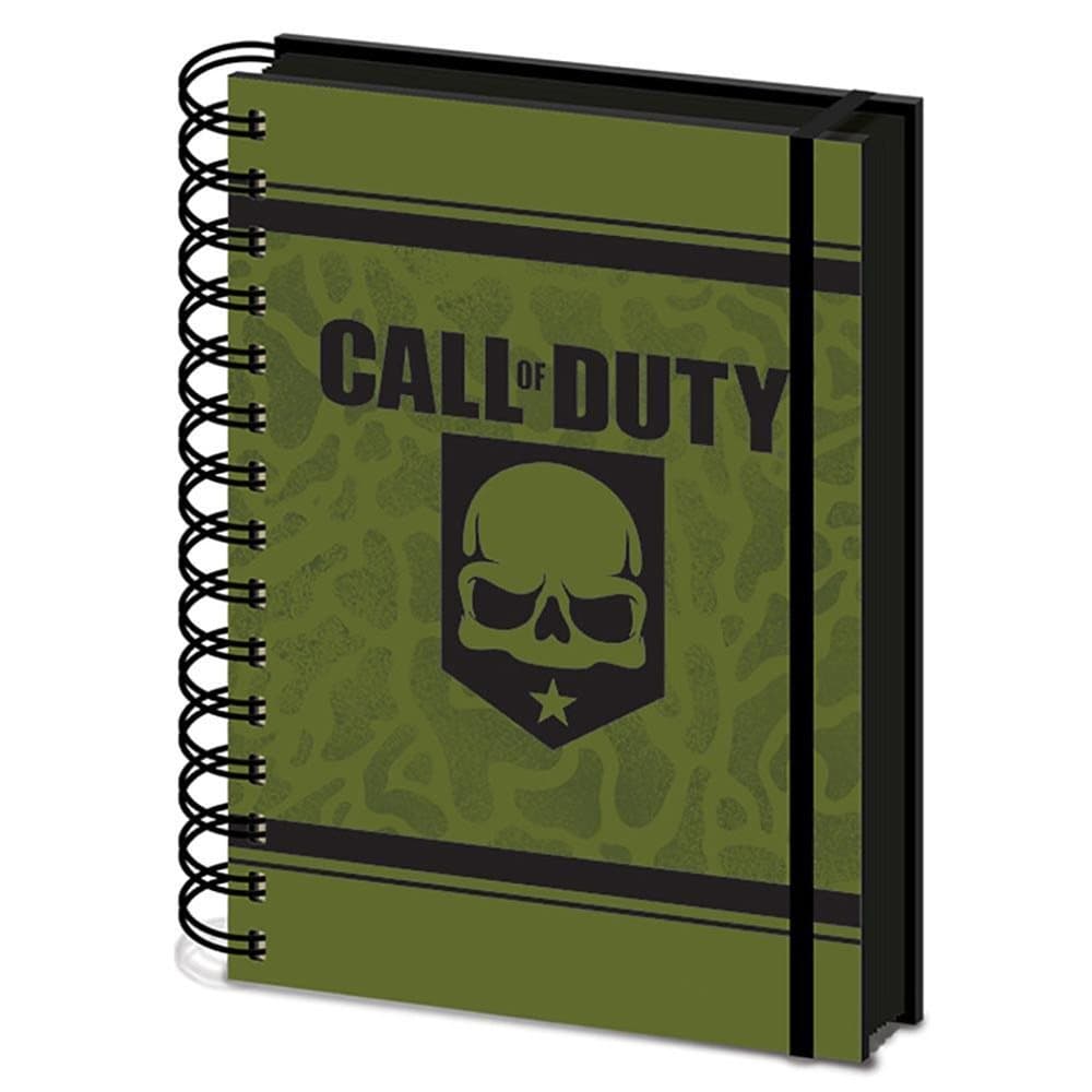 Call Of Duty Spiral Bound Notebook