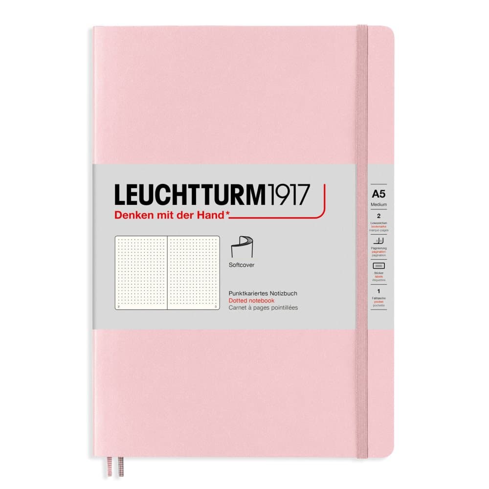 Leuchtturm1917 A5 Soft powder 121 p. dotted