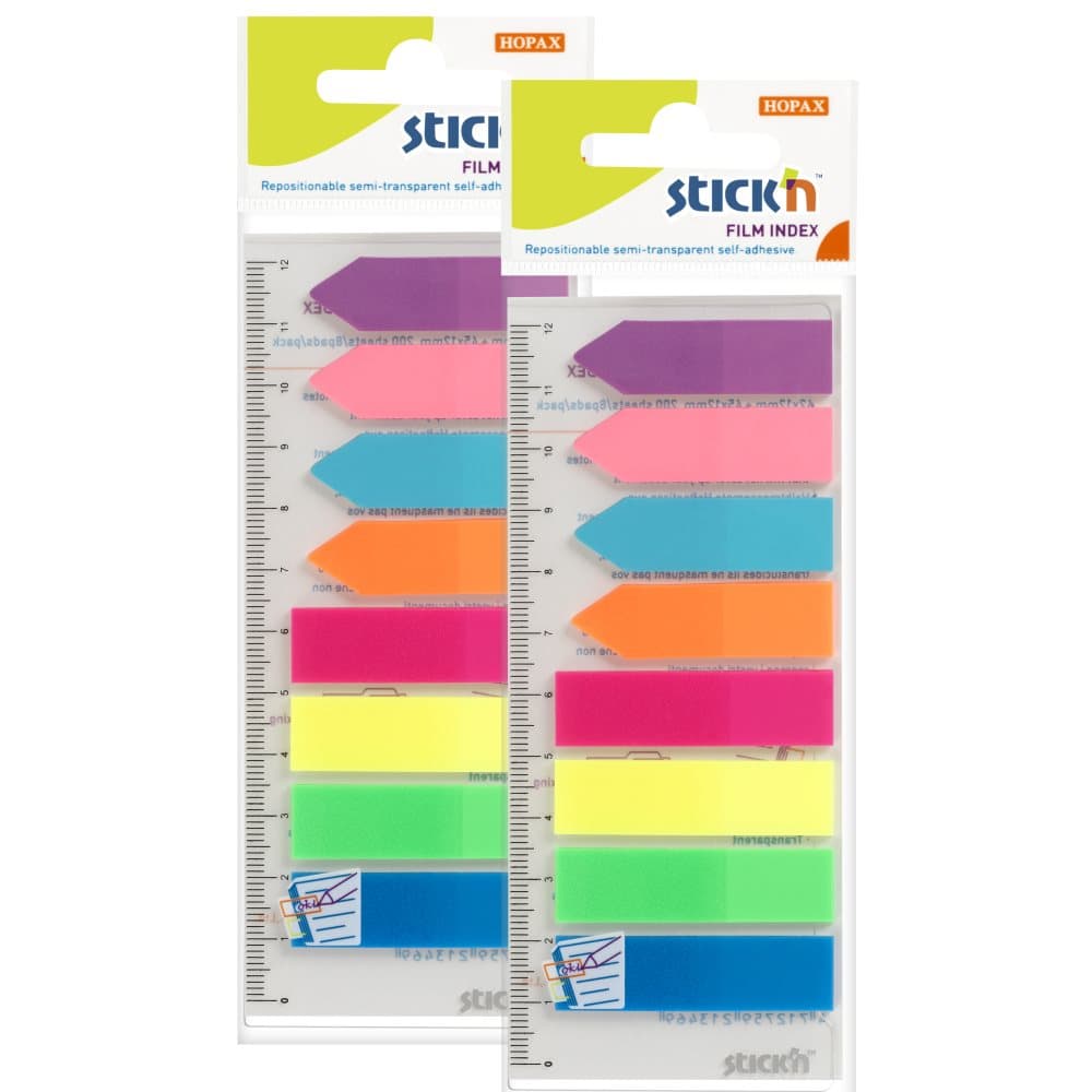Indexflikar 2-pack Stick'n