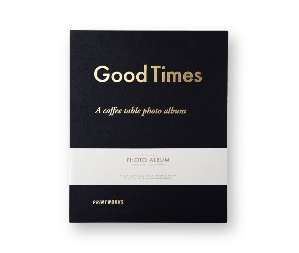 Fotoalbum Good Times Svart