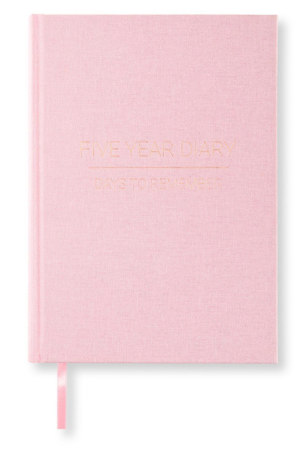 Five Year Diary A5 Tea Rose 384 sidor Paperstyle