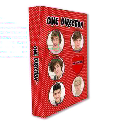 One Direction A4 Binder: Phase 3
