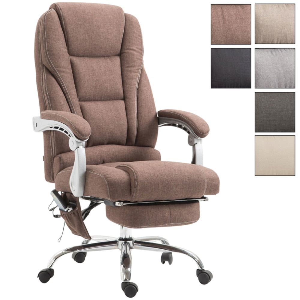 CLP Kontorstol Pacific Stof med Massagefunktion