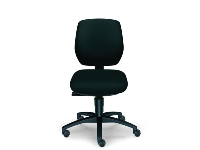 Kontorstol dauphin shape 8075, sort