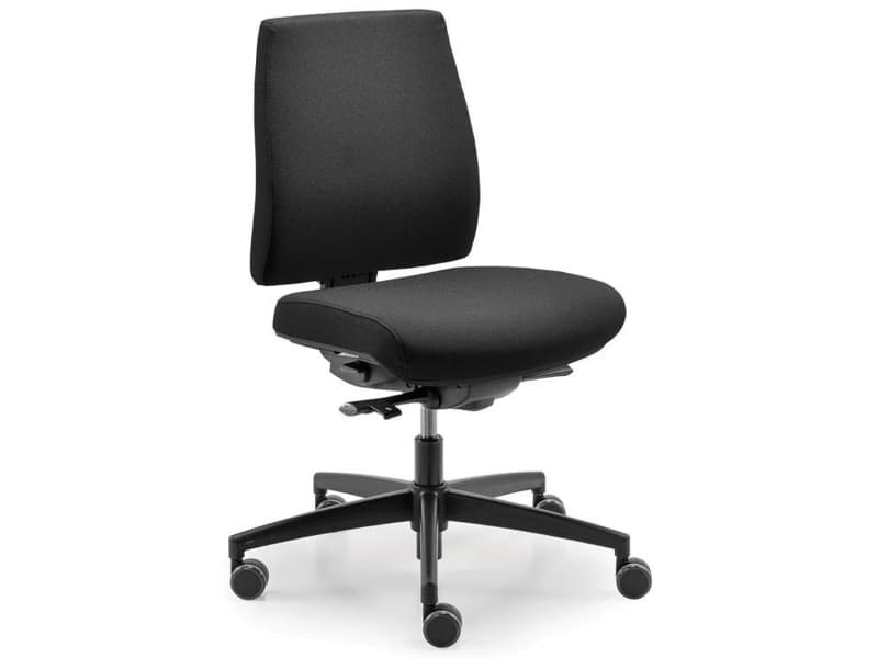 Kontorstol dauphin sim-o comfort, sort