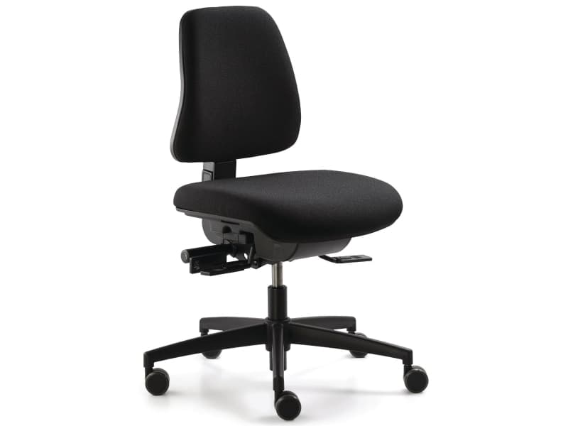 Kontorstol dauphin shape s, sort