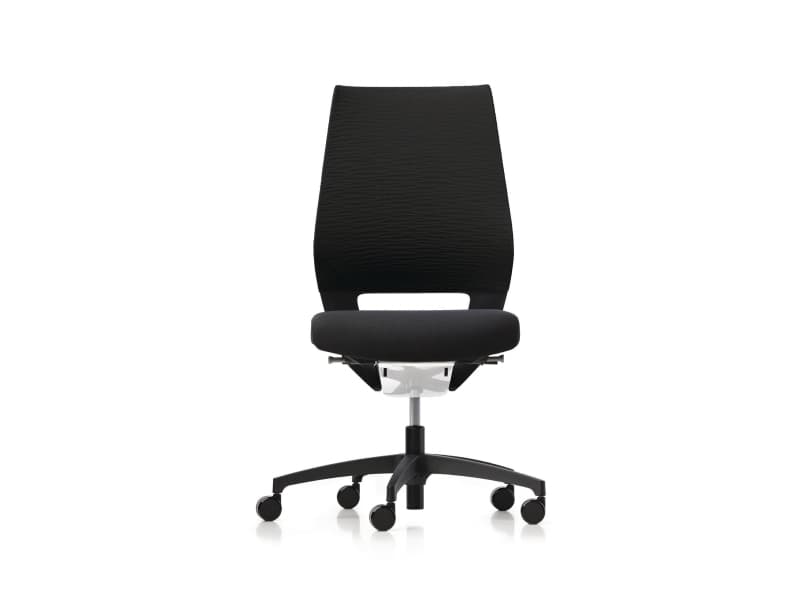 Kontorstol dauphin x-code, roterbar, sort