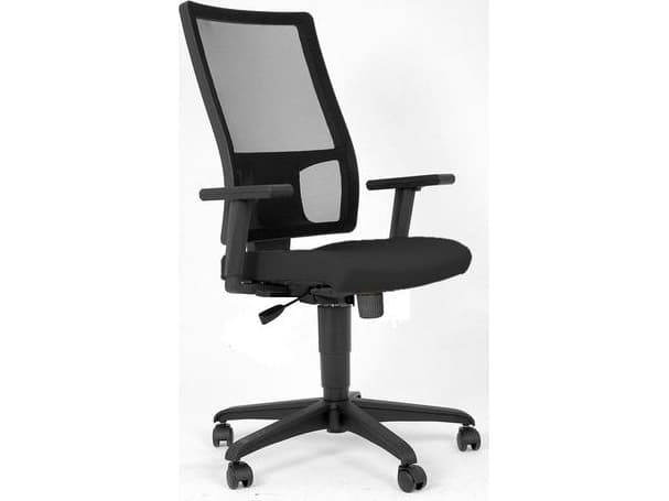 Staples NOWY STYL TAKTIK office chair, black mesh backrest, black seat