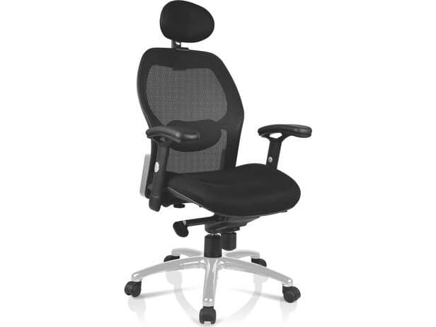 Staples NOWY STYL ERGOFLEX chair, black, headrest