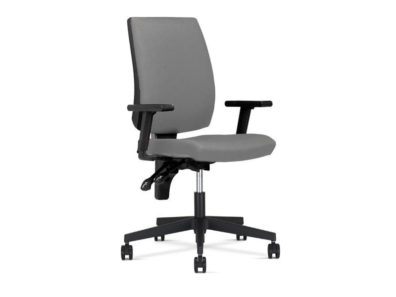 Kontorstol Taktik YB093 Lysegrå