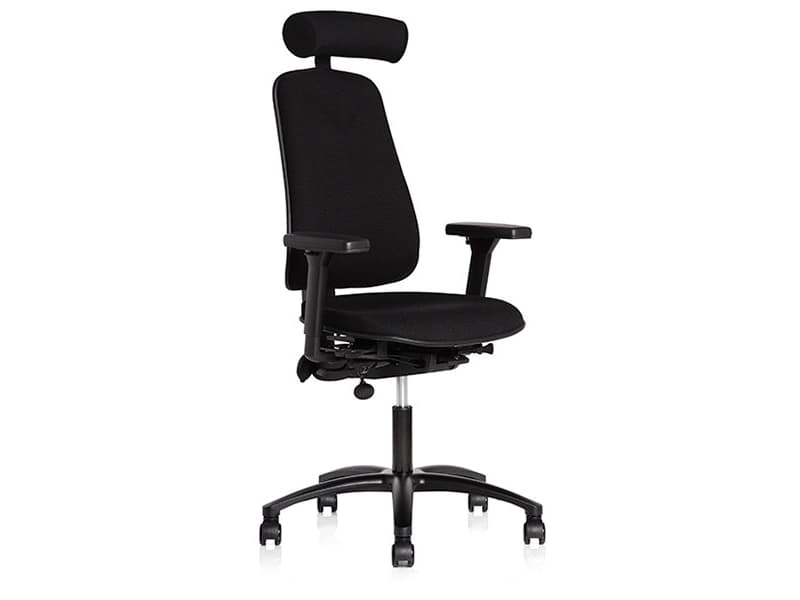 Kontorstol Höganäs +381 Sort