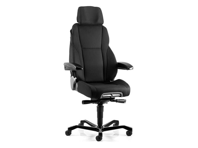 Industristol K4 24/7 Høj Sort