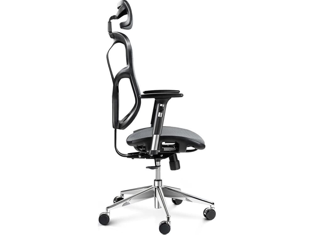 Diablo Chairs VBasic Black Grey kontorstol CDON