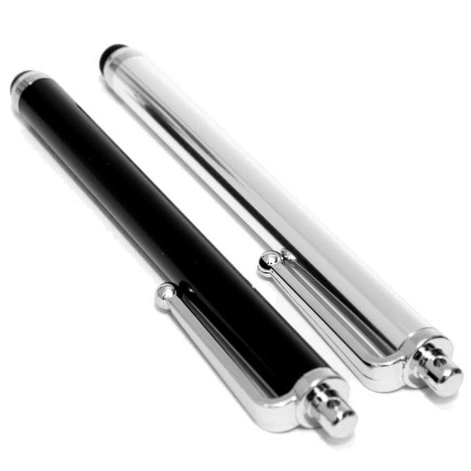 2-pak berøringspenner Stylus sort + sølv til iPad / Android