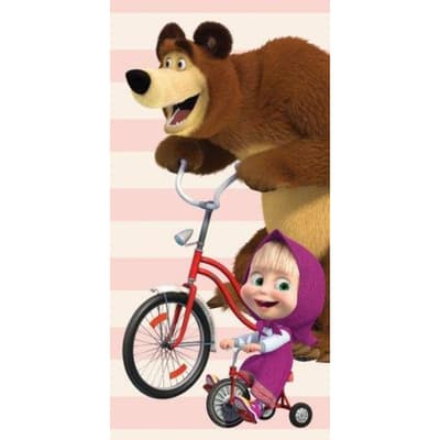 Masha And the Bear Håndklædet badehåndklæde 140 * 70cm 43748