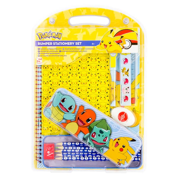 Pokemon Bumper Stationery Set