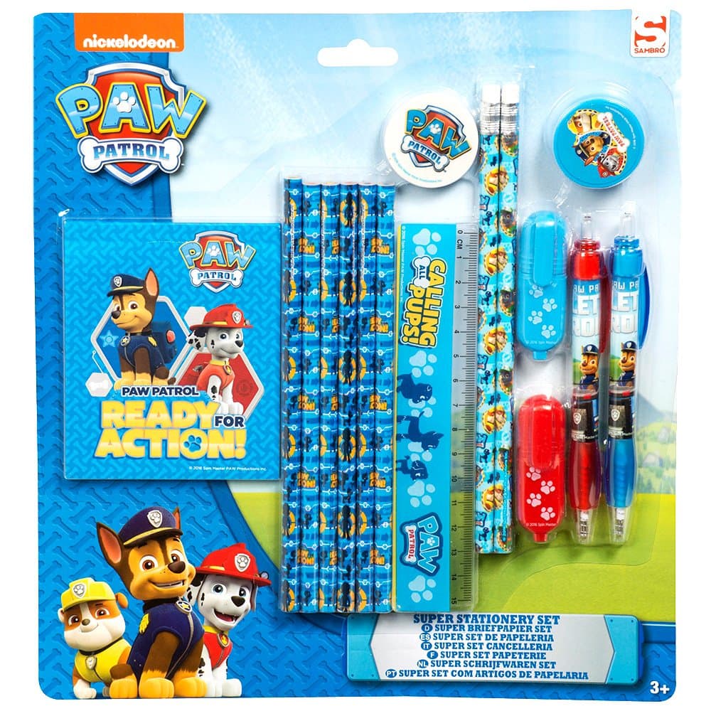 Paw Patrol School Set Pennset 16 stk