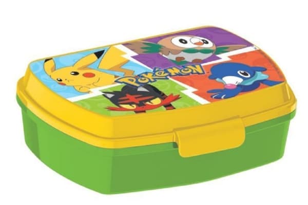 Pokemon matboks grønn/gul