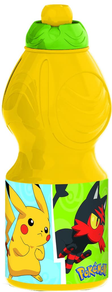 Pokemon plastflaske grønn/gul