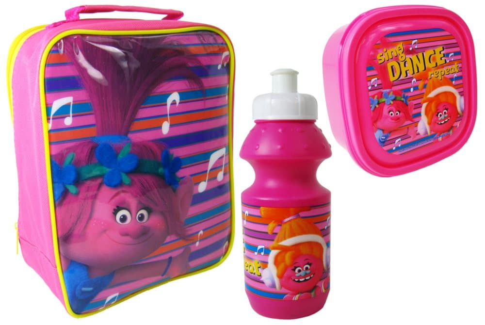 Trolls Bag + Eväsrasia ja juomapullo