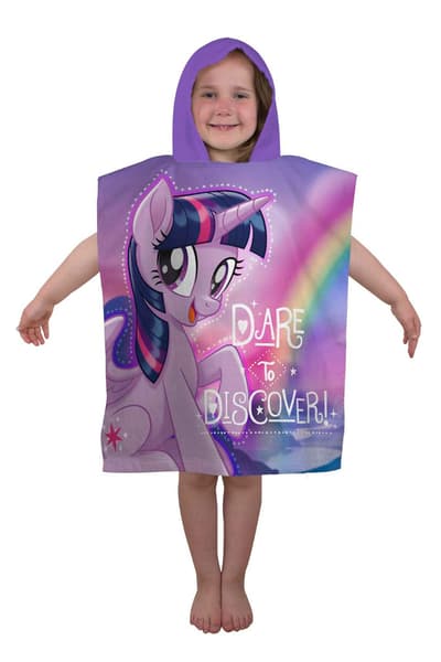 My Little Pony Badponcho badehåndklæde Poncho 115 * 50 cm lilla