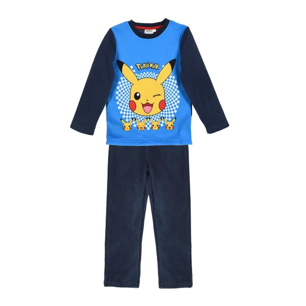 Pokémon Pyjamas Fleece 2 Delar Mörkblå