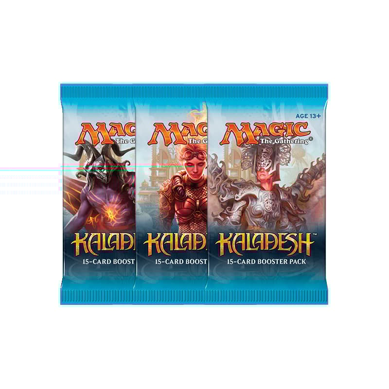 Magic The Gathering Kaladesh Booster 3-pak. Spil kort