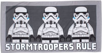 LEGO® Star Wars Villains Stormtroopers Håndklæde badehåndklæde 140 * 70cm