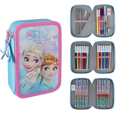 Frozen Frost 43-delt Pennskrin Triple Skolset Pennset 55428