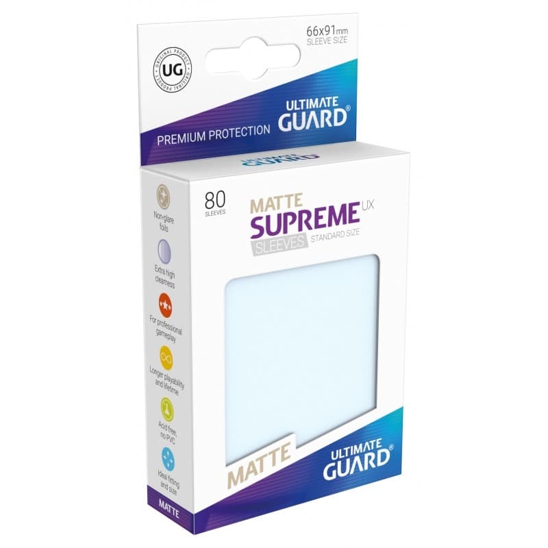 Ultimate Guard Supreme UX Matte Kortfickor Storlek 91x66