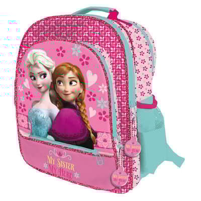 Disney Frozen Anna Elsa Ryggsekk Skolesekk 41x34x18cm