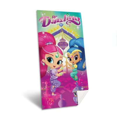 Shimmer & Shine Håndklæde badehåndklæde 100% bomuld