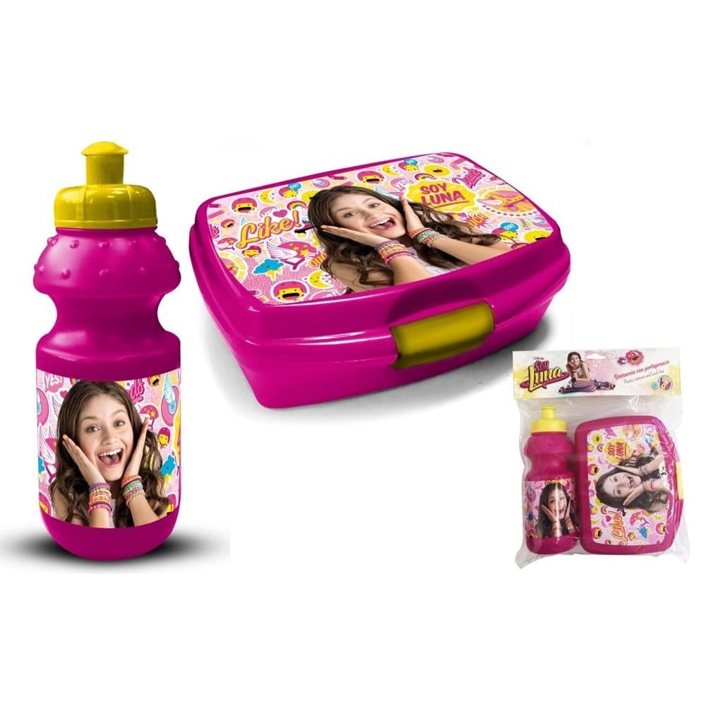 Disney Soy Luna Eväsrasia ja juomapullo Pink