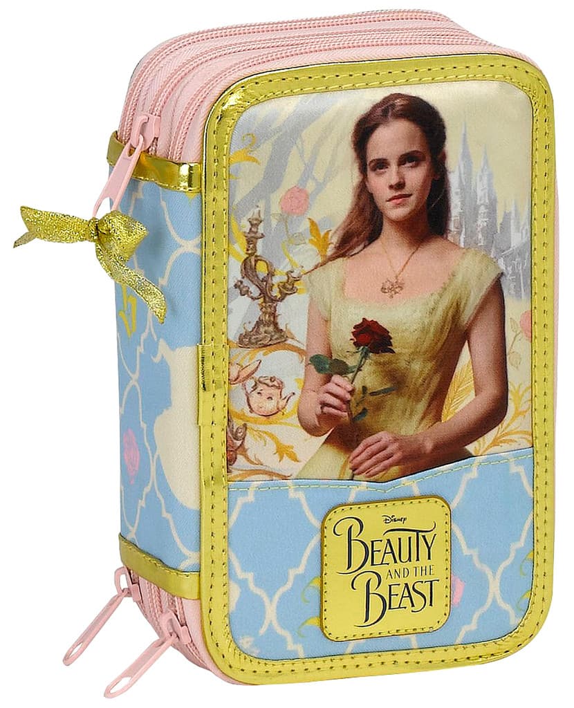 Disney Princess Belle 36-delt Triple Filled Penny Case School Set