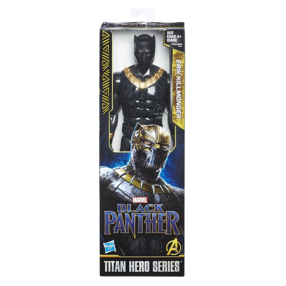 Avengers Titan Hero Series Black Panther Erik Killmonger 30cm