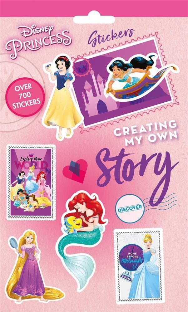 700 stk Disney Princess Stickers Sæt klistermærker