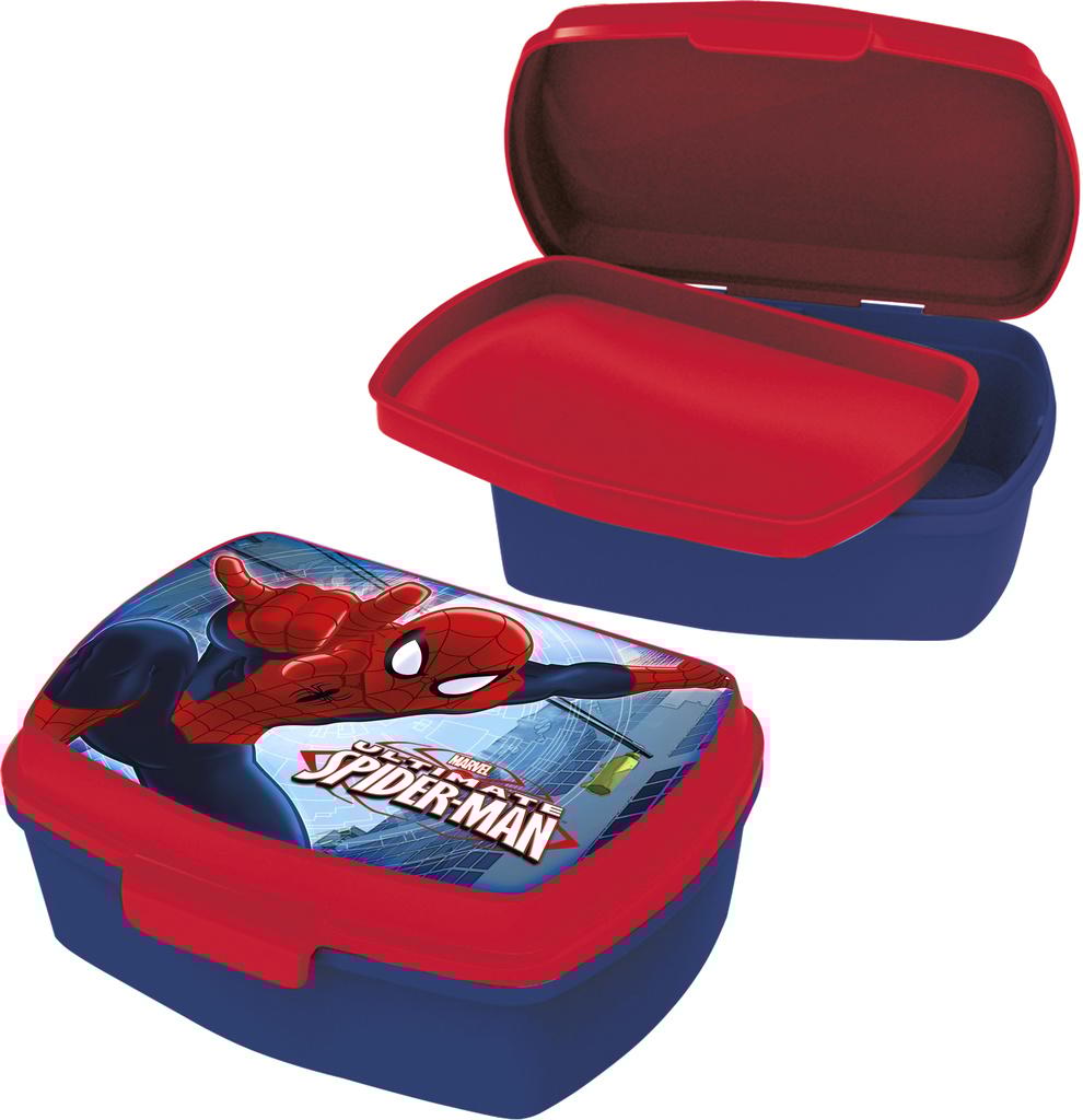 Marvel Spiderman Spider Man-kasse med bakke