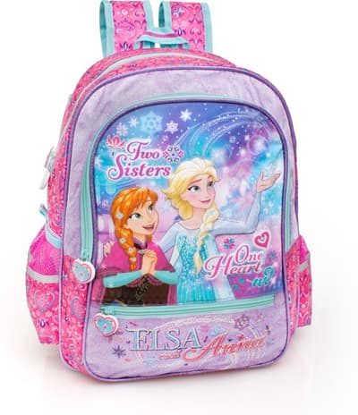 Disney Frozen Elsa Anna Ryggsekk Skolesekk 39x32x13cm