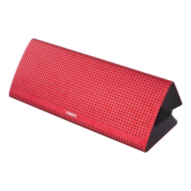 STREETZ Bluetooth-højttaler 2x5W 6t Playtime Aluminium RED