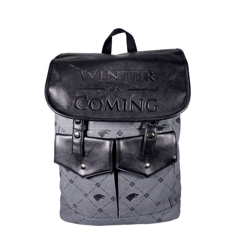 Game of Thrones Stark Backpack School Bag Reppu Laukku 38x30x15cm