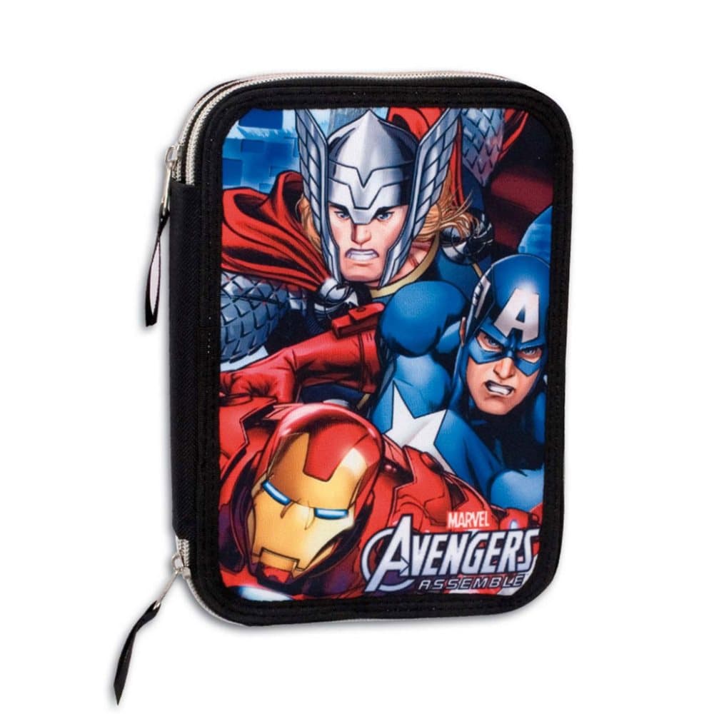 Marvel Avengers 44-delt Triple Filled Penny Case School