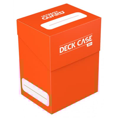 Ultimate Guard - Card Box 80 + Card - Red Card Storage