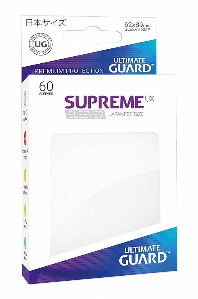 Ultimate Guard Supreme UX Matte Sleeves Japanese Size 60-Pack