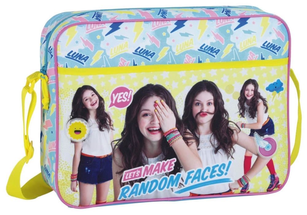 Soy Luna Random Faces Shoulder Bag Backpack 38x28x10cm