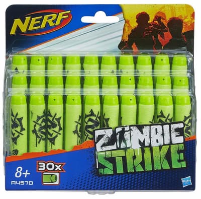 Nerf Zombie Strike Deco Dart Refill (30 pakker)